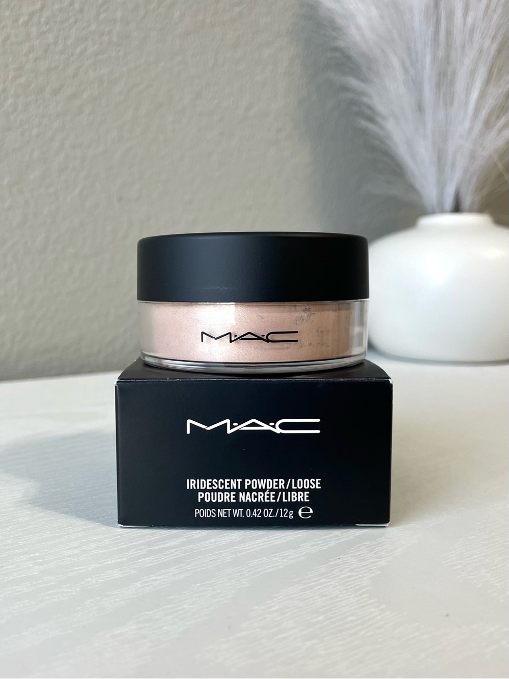 MAC Iridescent Loose Powder Silver Dusk Discontinued Rare NEW In Box Sealed